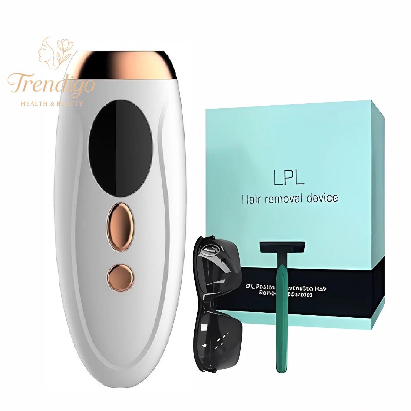 Advanced Portable IPL Laser Hair Removal Device - 999,999 Flashes for Pain-Free and Lasting Hair Elimination for Women's Body and Bikini Areas