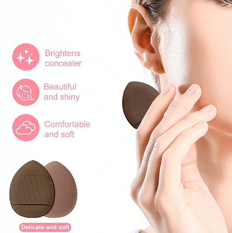 56-Piece Makeup Brush Set (Chocolate) – Complete Professional Face & Eye Kit