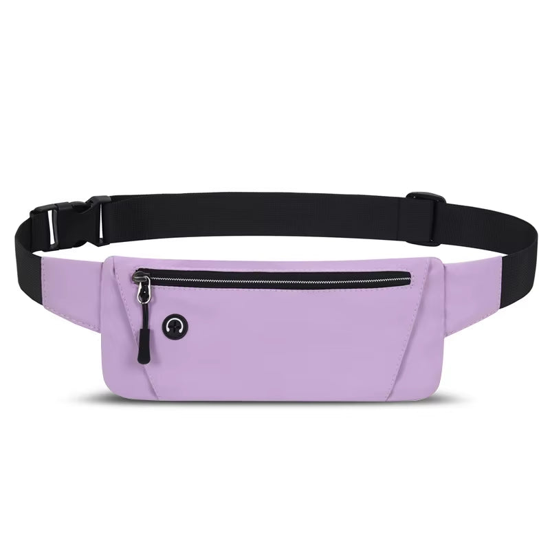 Lightweight Adjustable Running Waist Bag for Mobile Phones - Unisex Sports Belt Pouch