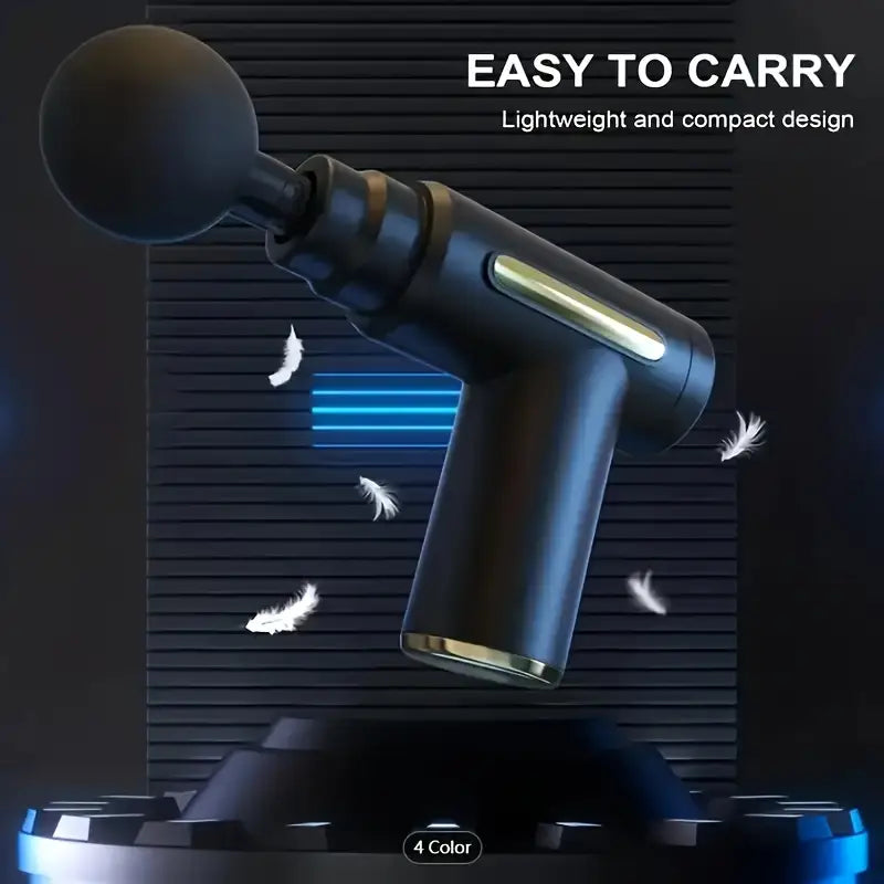 Mini Portable Fascia Massage Gun – Deep Tissue Percussion Massager