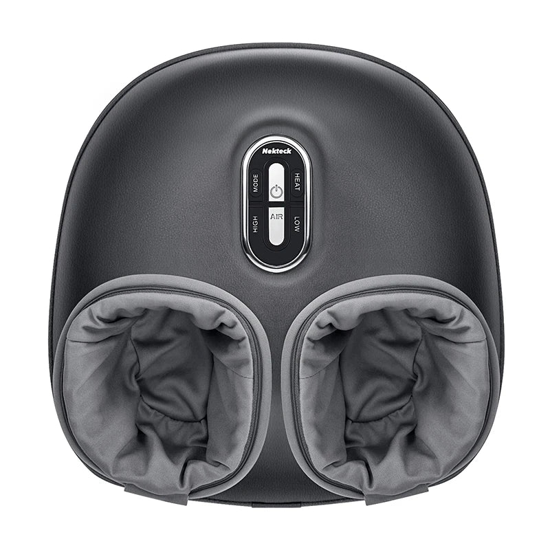 Electric Foot Massager with Heating Therapy and Air Compression Shiatsu Kneading for Muscle Relaxation