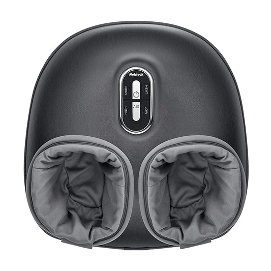 Electric Foot Massager with Heating Therapy and Air Compression Shiatsu Kneading for Muscle Relaxation