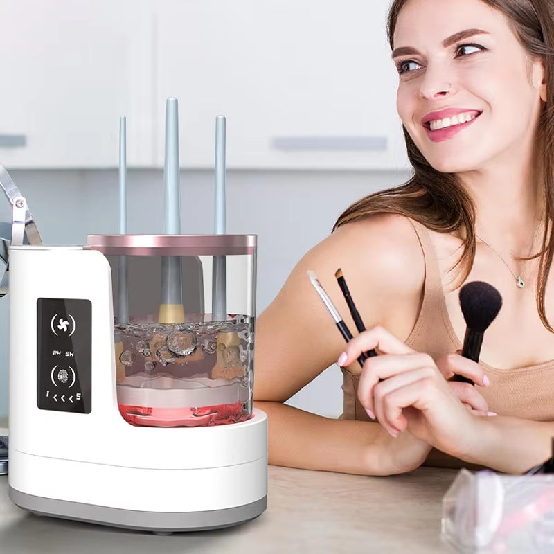 Automatic Makeup Brush Cleaner & Dryer – Deep Clean in Minutes