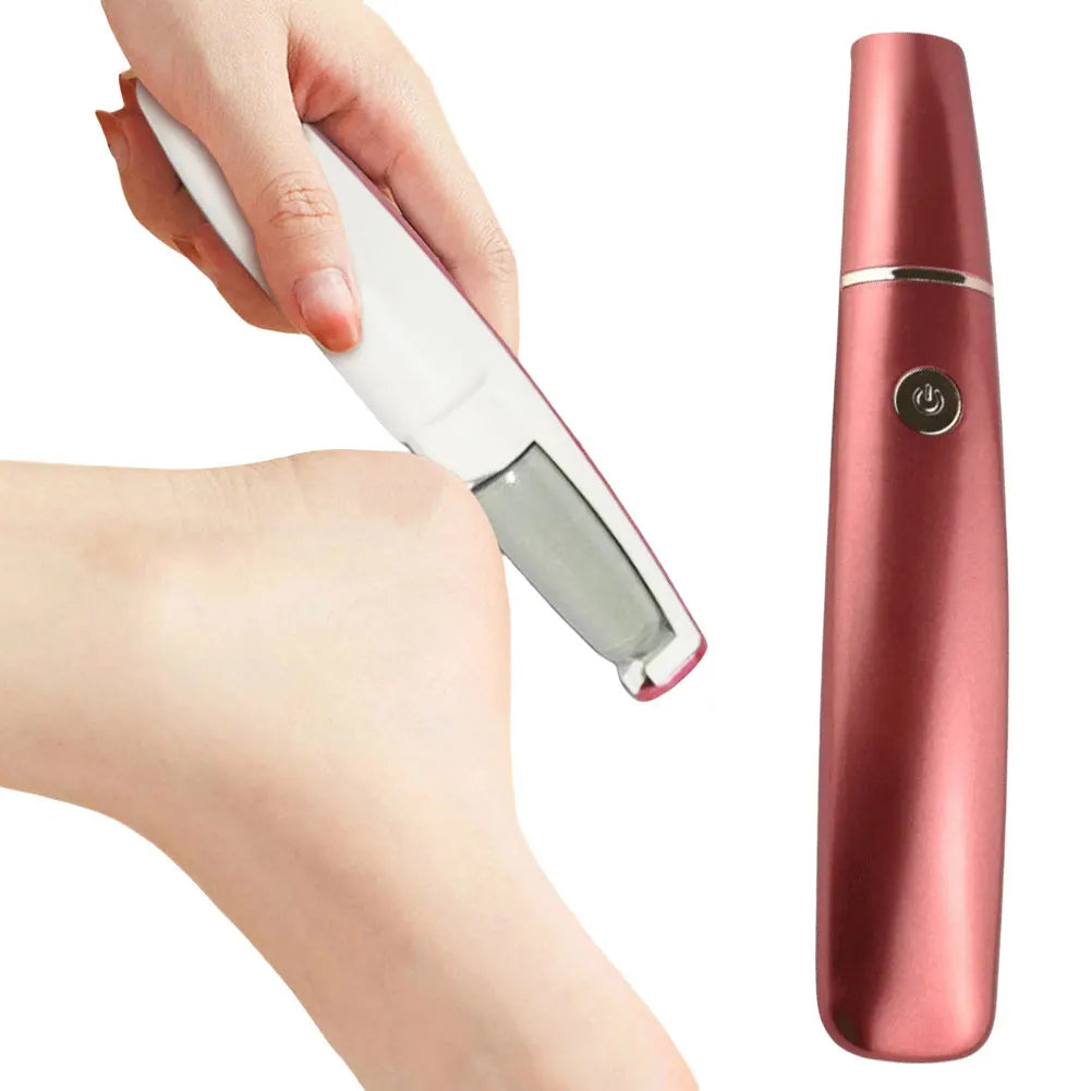 Rechargeable Waterproof Electric Callus Remover for Superior Pedicure Care of Dry, Cracked Skin