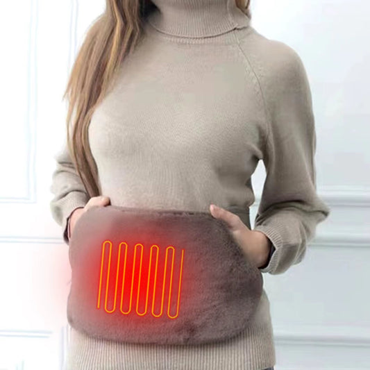 Adjustable USB Electric Heating Belt with Magnetic Therapy for Menstrual Cramp, Lumbar, and Leg Pain Relief